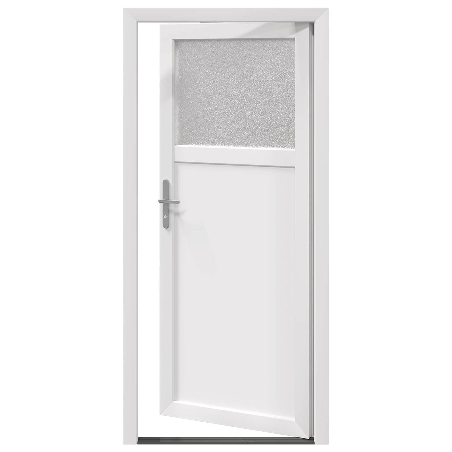 Sideskabsdør Hvid 88 x 198 cm PVC