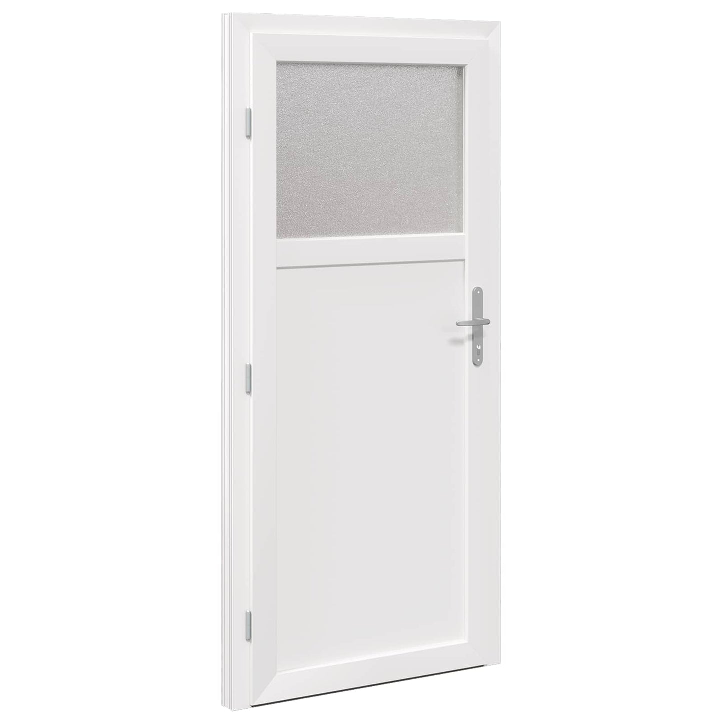 Sideskabsdør Hvid 88 x 198 cm PVC