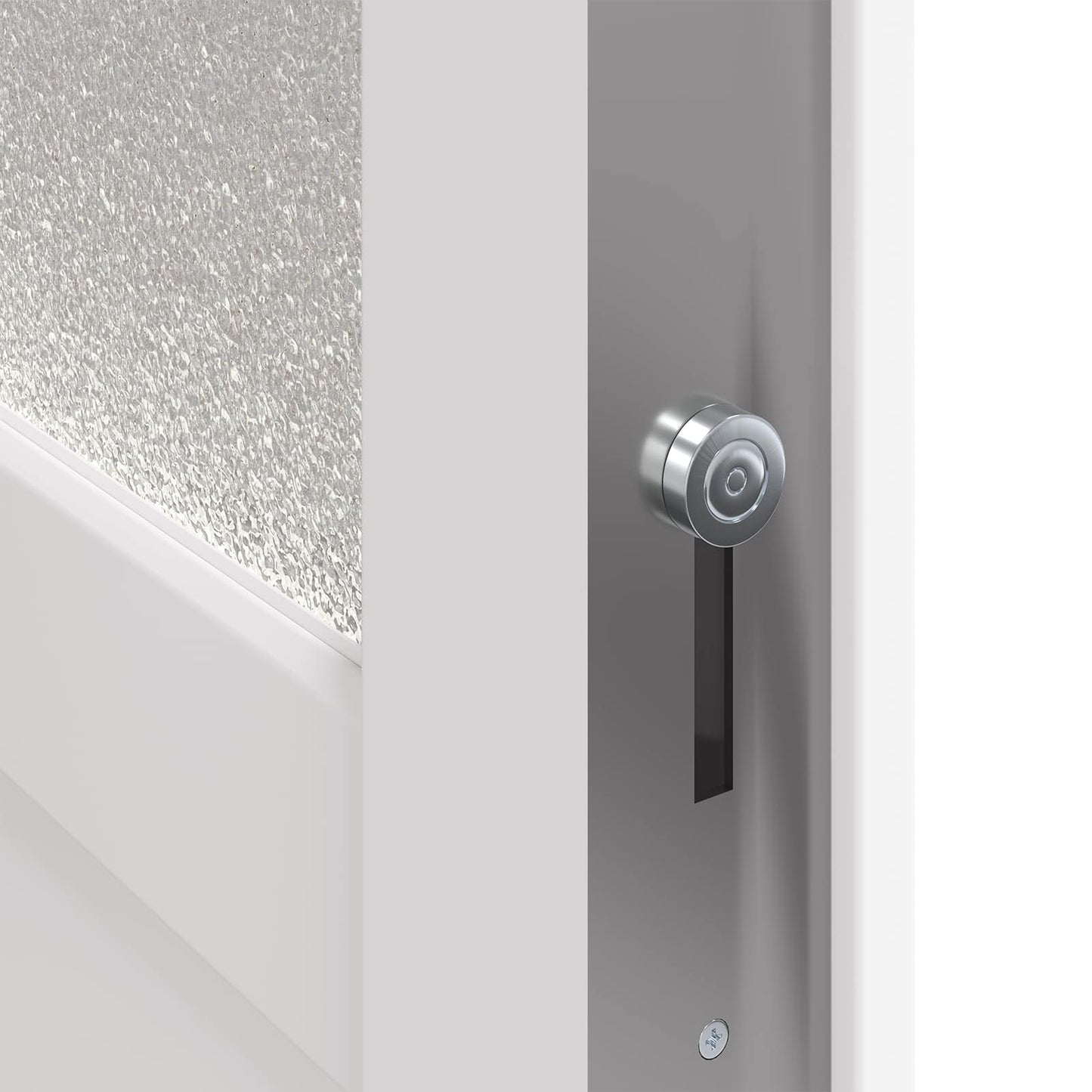 Sideskabsdør Hvid 88 x 198 cm PVC