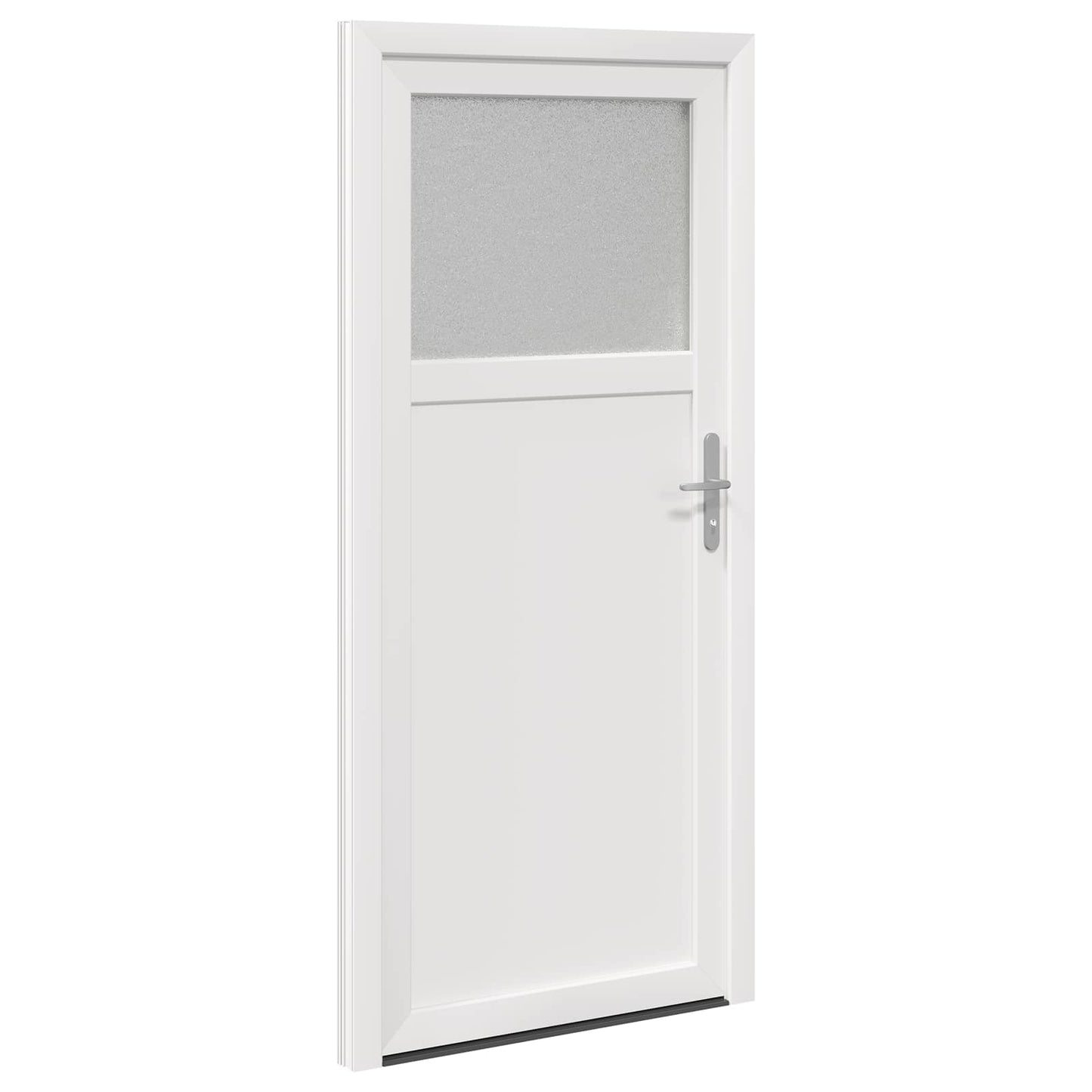 Sideskabsdør Hvid 88 x 198 cm PVC