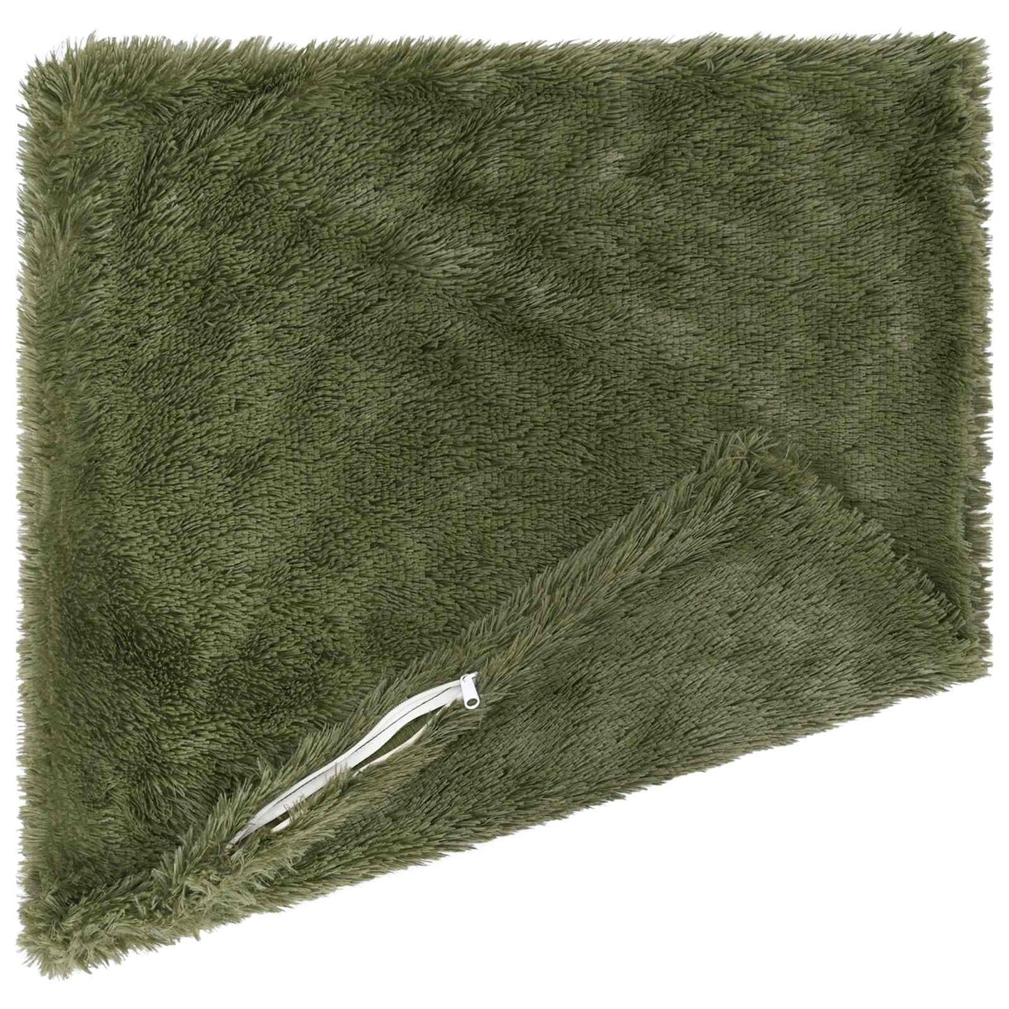 Pude med pude HEERLEN 2 stk. Grøn PV Fleece
