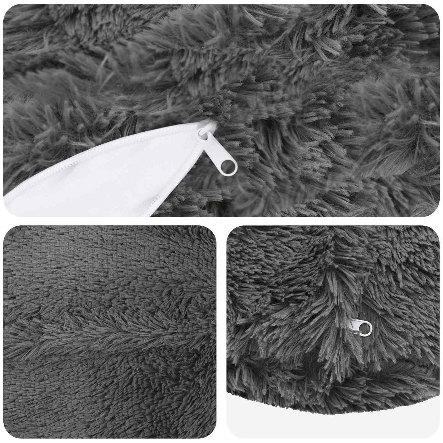 Pude med pude HEERLEN 6 stk. Lys grøn PV Fleece