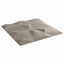 Vægpaneler 24 pcs Betongrå 50 x 50 cm XPS Skum