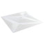 Vægpaneler Stjerne 24 pcs Hvid Star 50 x 50 cm XPS Skum