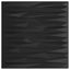 Vægpaneler 12 pcs Sort Sten 50 x 50 cm XPS Skum