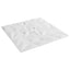 Vægpaneler 24 pcs Hvid 50 x 50 cm XPS Skum