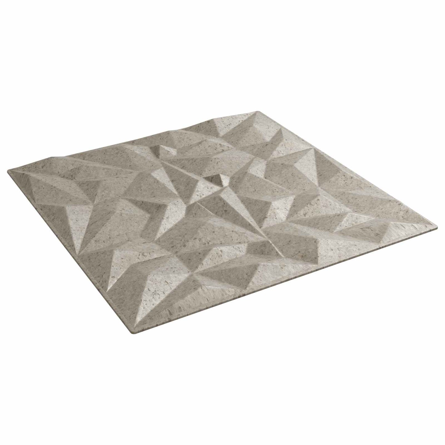 Vægpaneler 24 pcs Amethyst Beton 50 x 50 cm XPS Skum
