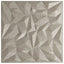 Vægpaneler 24 pcs Amethyst Beton 50 x 50 cm XPS Skum