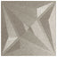 Vægpaneler Stjerne 24 pcs Star Beton 50 x 50 cm XPS Skum