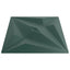 Vægpaneler Stjerne 48 pcs Star Grøn 50 x 50 cm XPS Skum