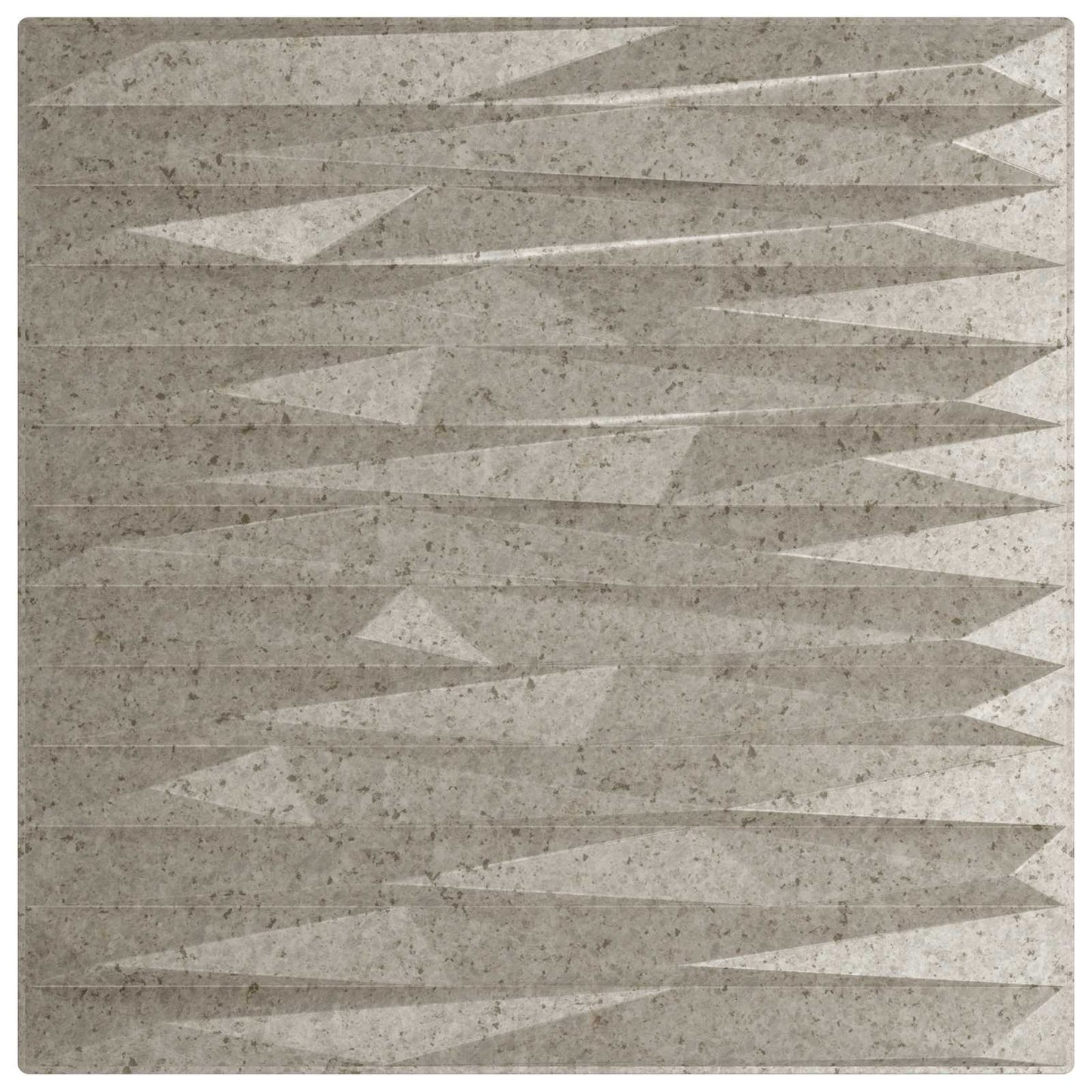 Vægpaneler 24 pcs Stone Beton 50 x 50 cm XPS Skum