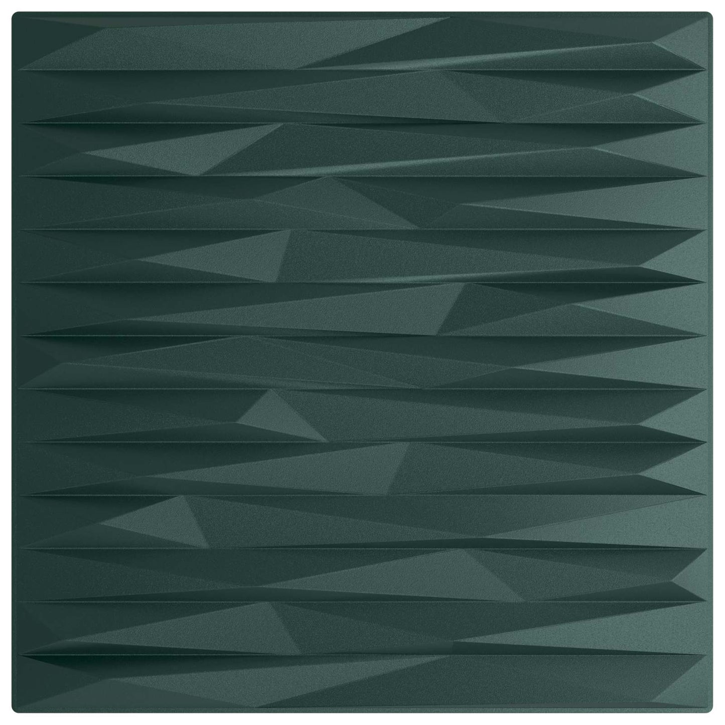 Vægpaneler 48 pcs Stone Grøn 50 x 50 cm XPS Skum