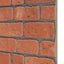 Vægpaneler 10 pcs Terrakotta 100 x 50 cm EPS Skum