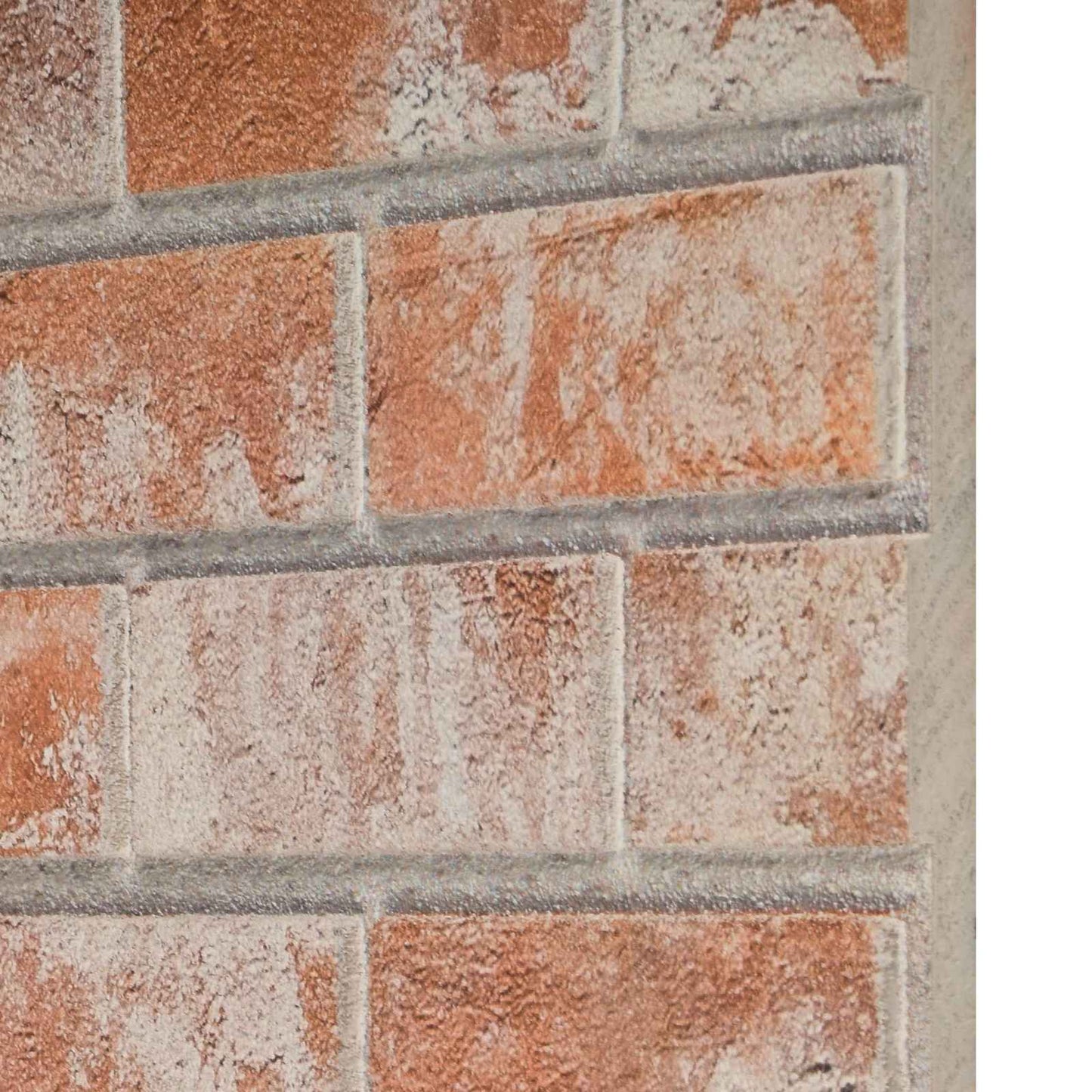 Vægpaneler 10 pcs Orange 100 x 50 cm EPS Skum