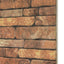 Vægpaneler 10 pcs Brun og hvid 100 x 50 cm EPS Skum