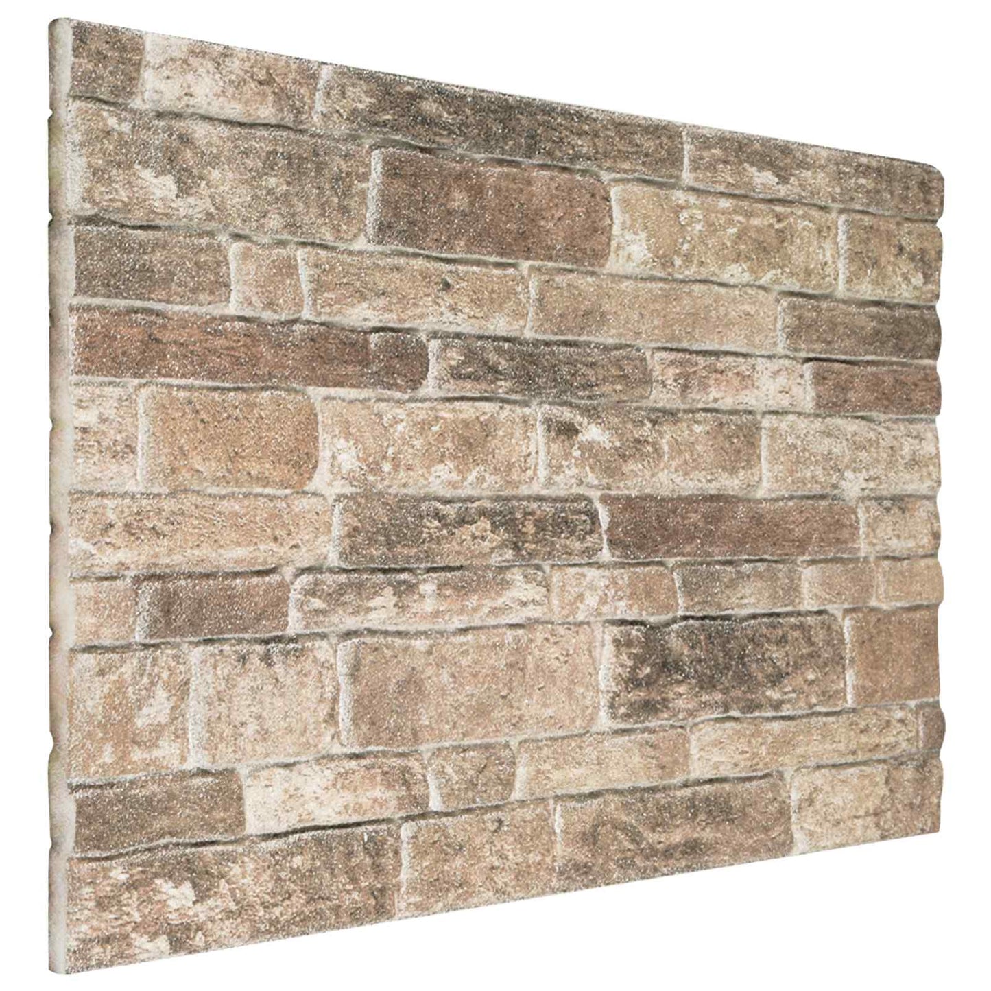 Vægpaneler 10 pcs Flerfarvet 100 x 50 cm EPS Skum