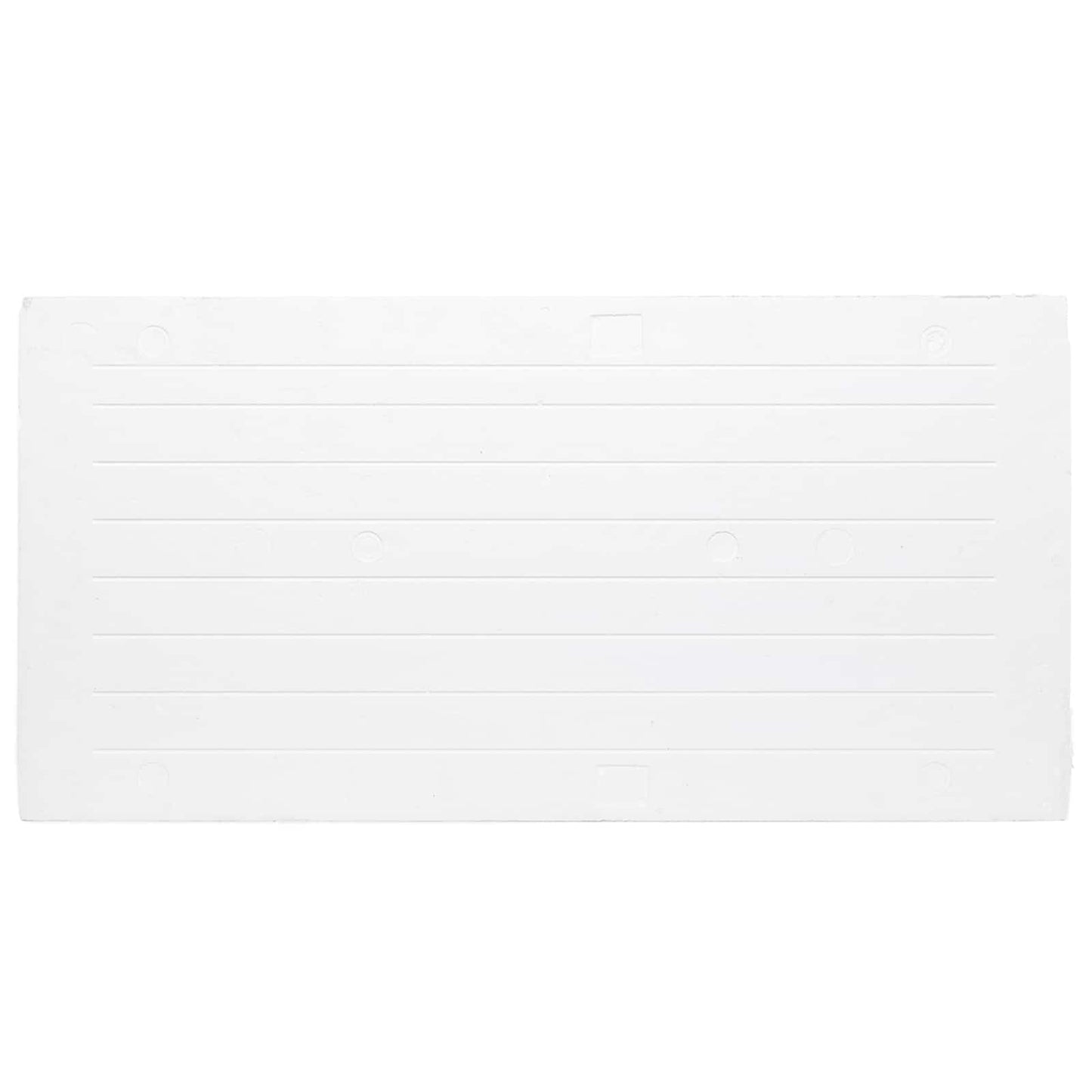 Vægpaneler 10 pcs Rød 100 x 50 cm EPS Skum