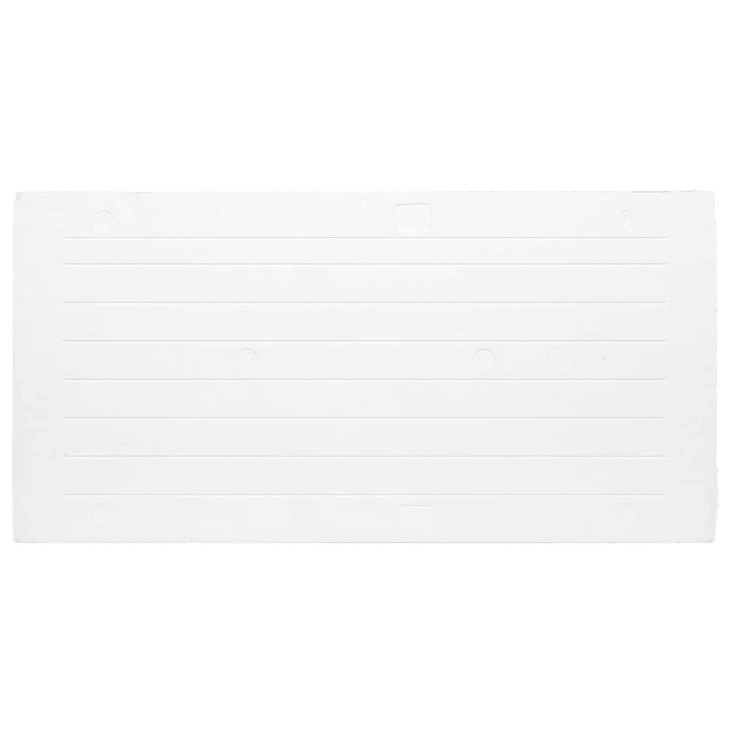 Vægpaneler 10 pcs Lys Grå og Hvid 100 x 50 cm EPS Skum