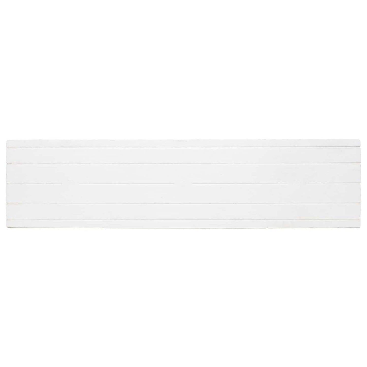 Vægpaneler 10 pcs Hvid og rød 100 x 25 cm EPS Skum
