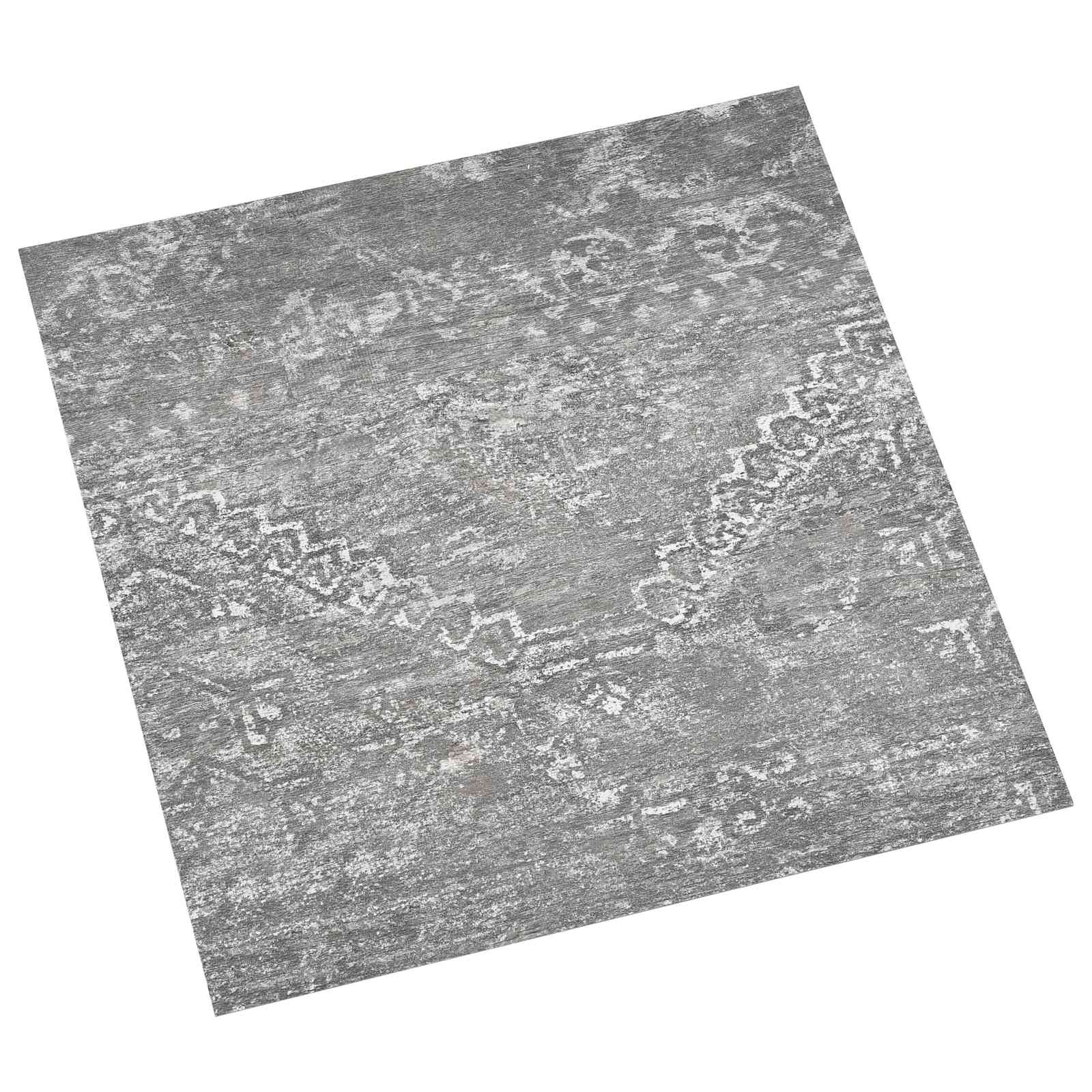 Selvklæbende Gulvplanker 30,5 x 30,5 cm 20 pcs PVC Betongrå billede
