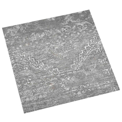 Selvklæbende Gulvplanker 30,5 x 30,5 cm 20 pcs PVC Betongrå