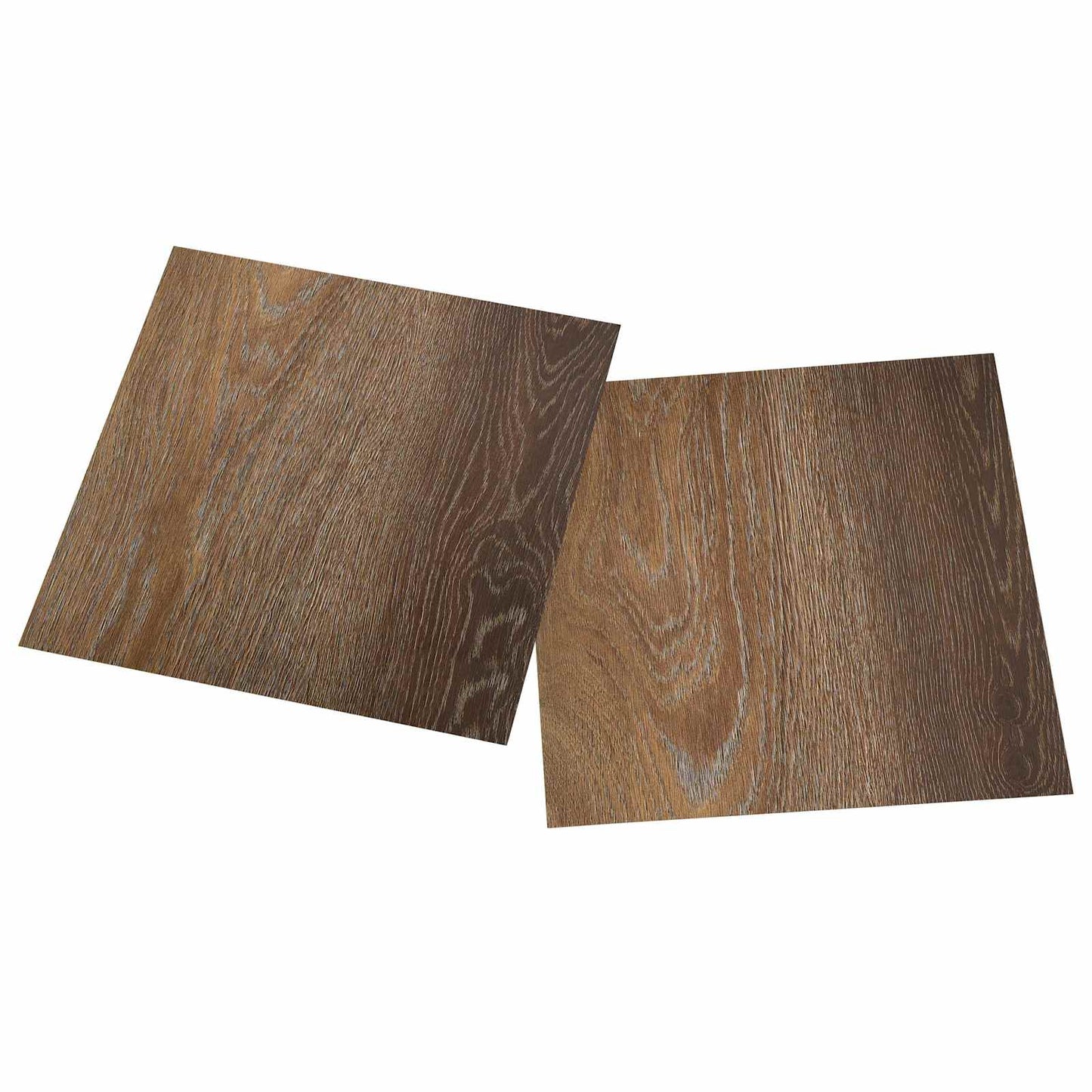 Selvklæbende Gulvplanker Brun 30,5 x 30,5 cm 20 stk. PVC