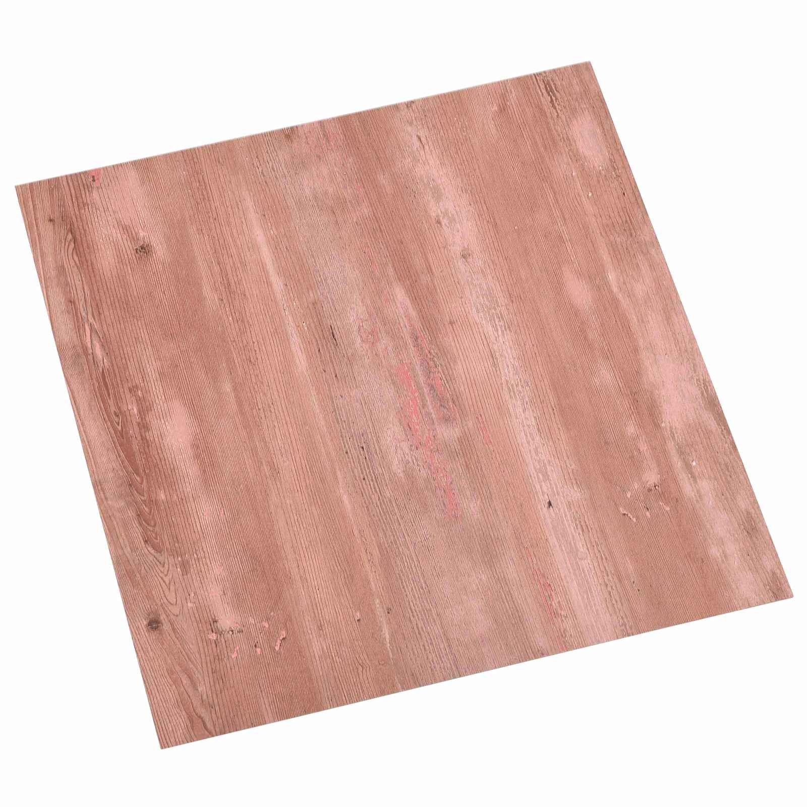 Selvklæbende Gulvplanker 30,5 x 30,5 cm 20 pcs PVC Rød billede