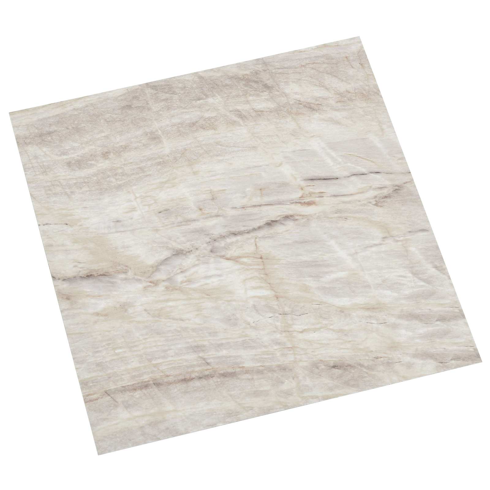 Selvklæbende Gulvplanker 30,5 x 30,5 cm 20 pcs PVC Beige billede