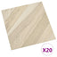 Selvklæbende Gulvplanker 30,5 x 30,5 cm 20 pcs PVC