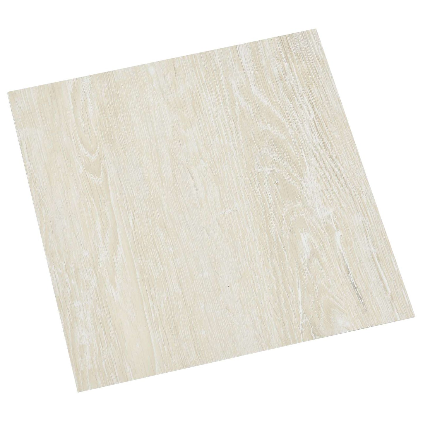 Selvklæbende Gulvplanker 30,5 x 30,5 cm 20 pcs PVC Cremefarvet