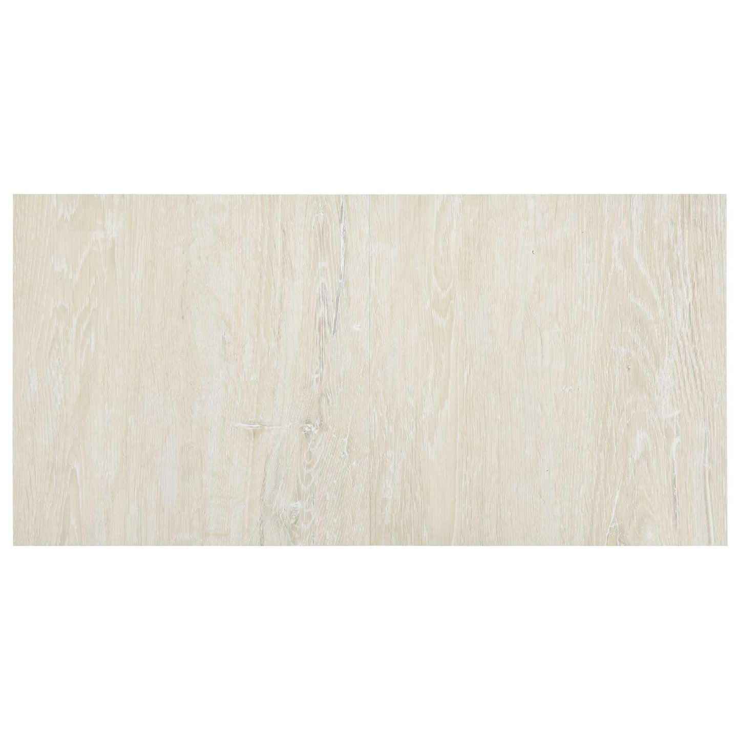 Selvklæbende Gulvplanker 30,5 x 30,5 cm 20 pcs PVC Cremefarvet