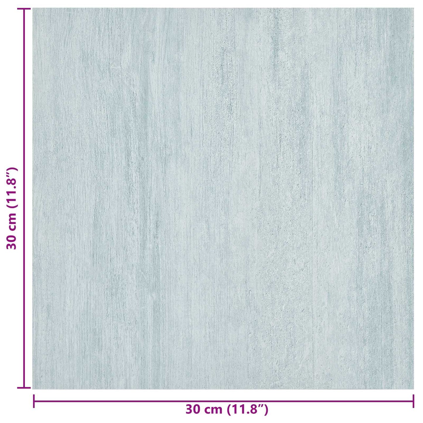 Selvklæbende Gulvplanker 30,5 x 30,5 cm 20 pcs PVC Grøn