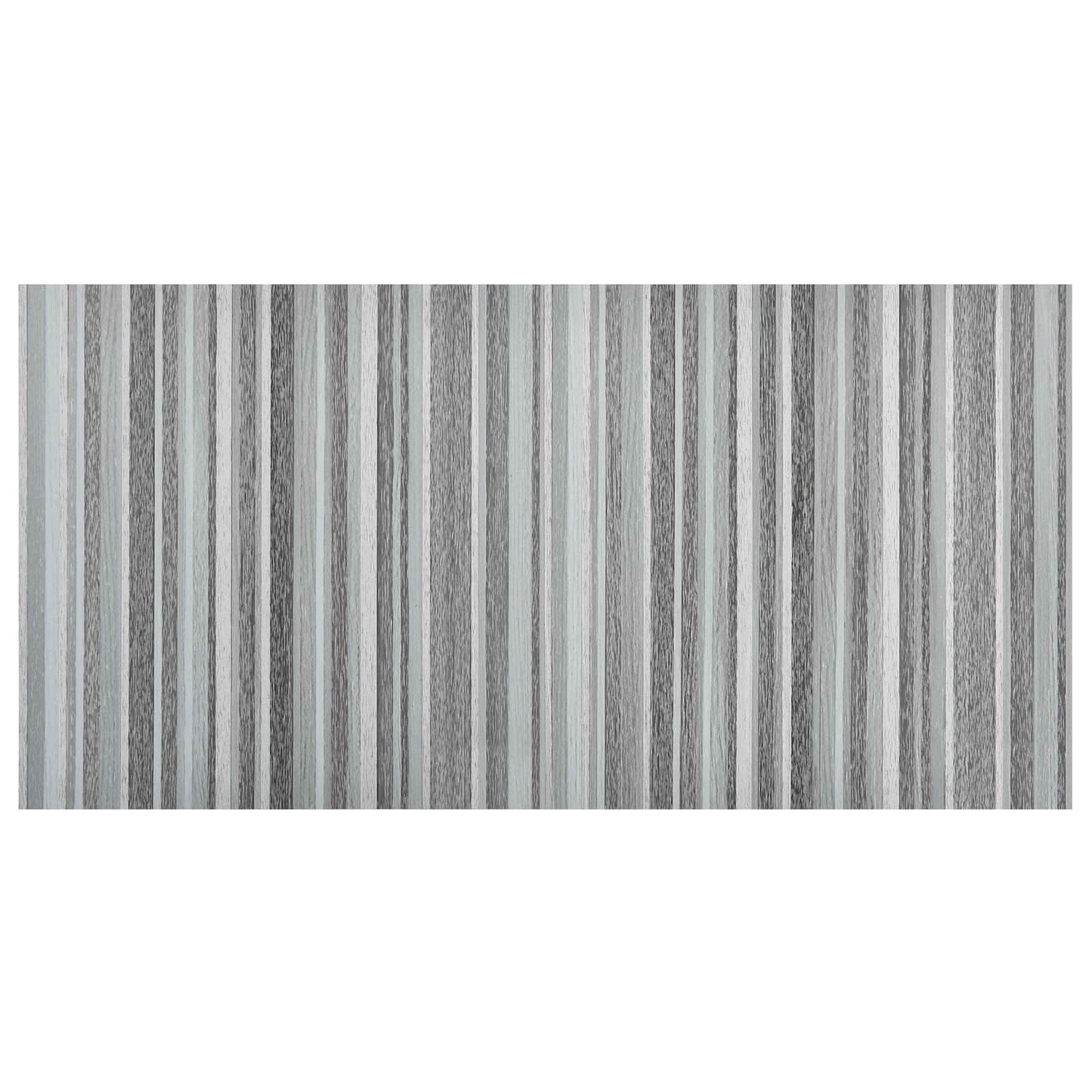 Selvklæbende Gulvplanker 30,5 x 30,5 cm 20 pcs PVC Grå og sort