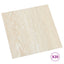 Selvklæbende Gulvplanker Hvid og Beige 30,5 x 30,5 cm 20 stk.