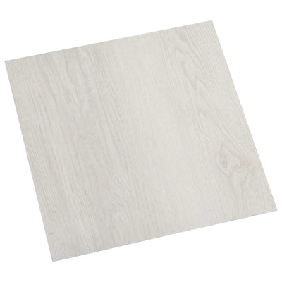 Selvklæbende Gulvplanker 30,5 x 30,5 cm 20 pcs PVC Lys beige