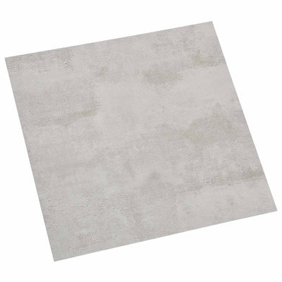 Selvklæbende Gulvplanker 30,5 x 30,5 cm 20 pcs PVC Hvid og Grå