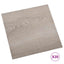 Selvklæbende Gulvplanker Gråbrun 30,5 x 30,5 cm 20 stk. PVC