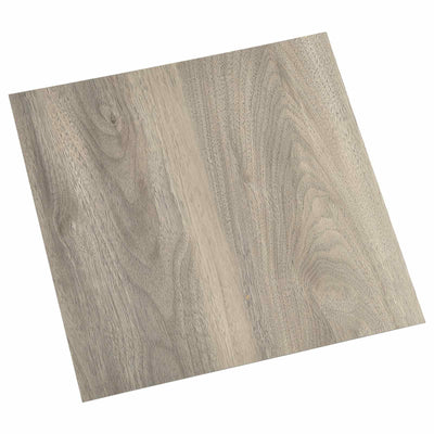 Selvklæbende Gulvplanker 30,5 x 30,5 cm 20 pcs PVC Sort og Træ