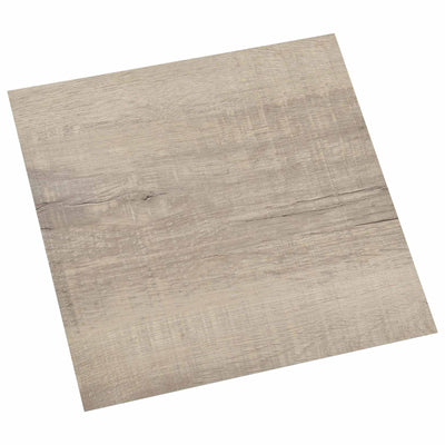 Selvklæbende Gulvplanker 30,5 x 30,5 cm 20 pcs PVC Gammelt træ