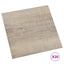 Selvklæbende Gulvplanker 30,5 x 30,5 cm 20 pcs PVC Gammelt træ