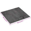 Selvklæbende Gulvplanker 30,5 x 30,5 cm 20 pcs PVC