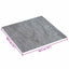 Selvklæbende Gulvplanker 30,5 x 30,5 cm 20 pcs PVC