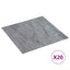 Selvklæbende Gulvplanker 30,5 x 30,5 cm 20 pcs PVC