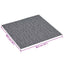 Selvklæbende Gulvplanker 30,5 x 30,5 cm 20 pcs PVC