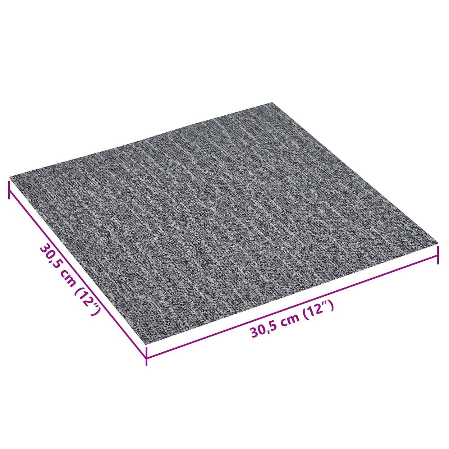 Selvklæbende Gulvplanker 30,5 x 30,5 cm 20 pcs PVC