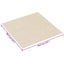 Selvklæbende Gulvplanker 30,5 x 30,5 cm 20 pcs PVC Lys Gul