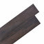 Selvklæbende PVC Plankegulve 30,5 x 61 cm 28 pcs PVC Mørk Brun