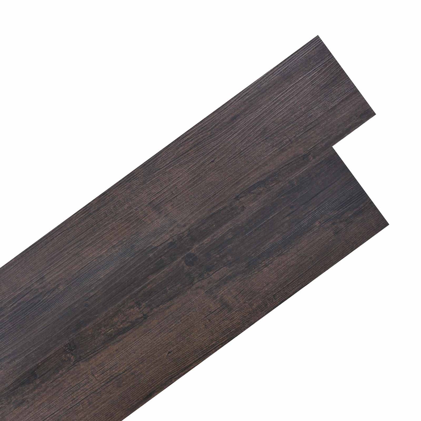 Selvklæbende PVC Plankegulve 30,5 x 61 cm 28 pcs PVC Mørk Brun