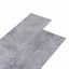 Selvklæbende PVC Plankegulve 30,5 x 61 cm 28 pcs PVC Cement Grå
