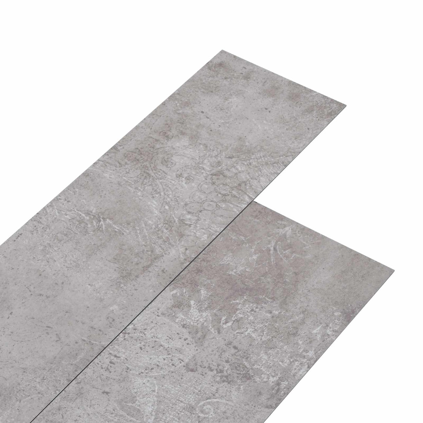 Selvklæbende PVC Plankegulve 30,5 x 61 cm 28 pcs PVC Jord Grå